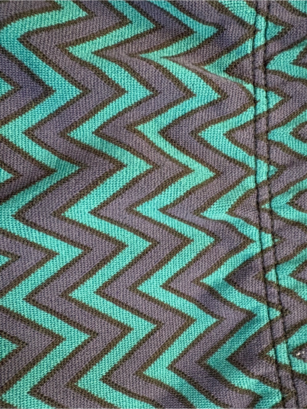 Mr. Turk Men’s Chevron Print Swim Shorts - Teal & Navy - Picture 5 of 5